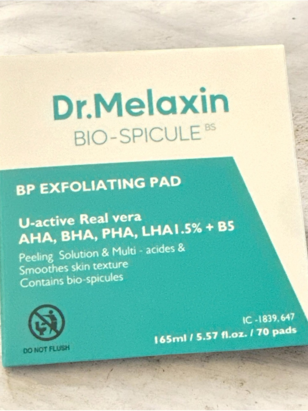 BP Exfoliating Pad - Teal White